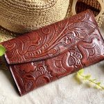 handmade leather wallets