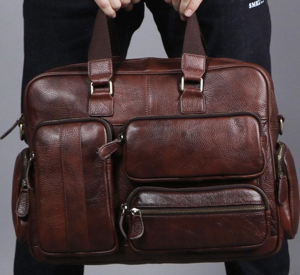 men work bags