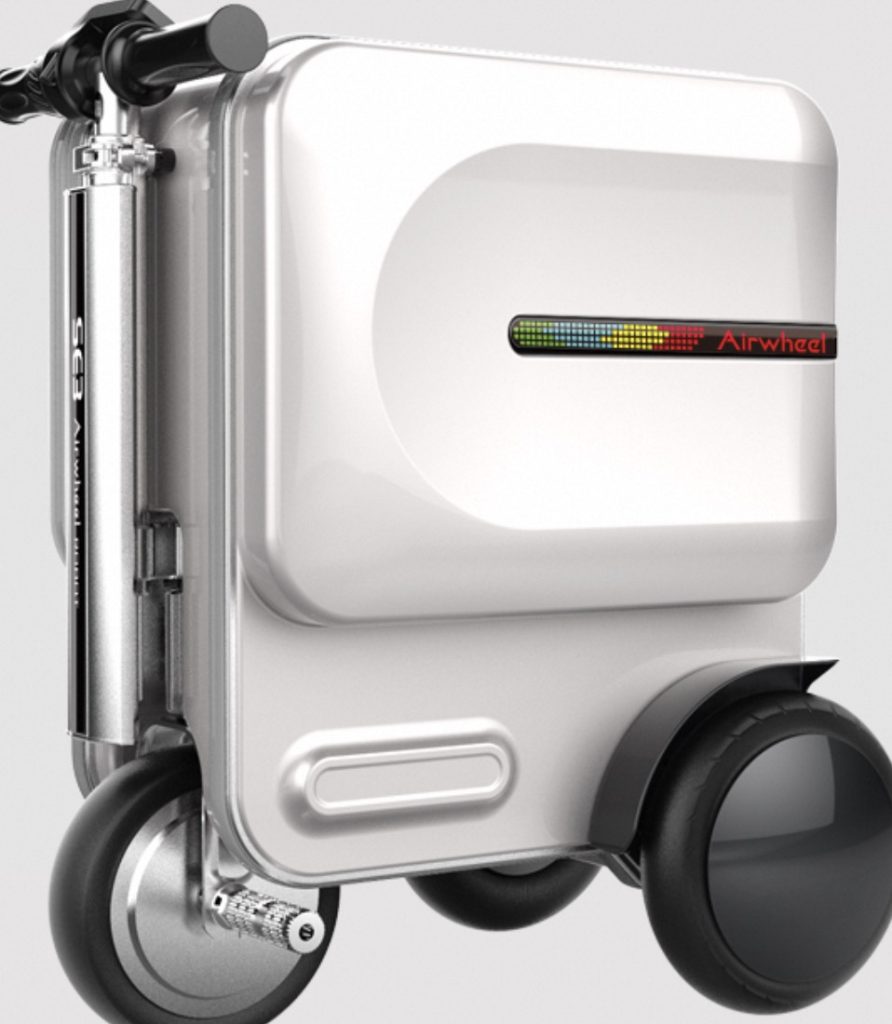 smart rideable suitcase