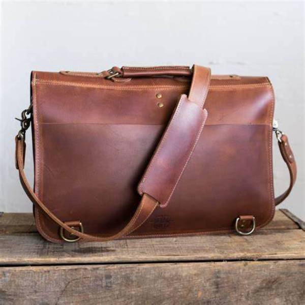 leather messenger bag