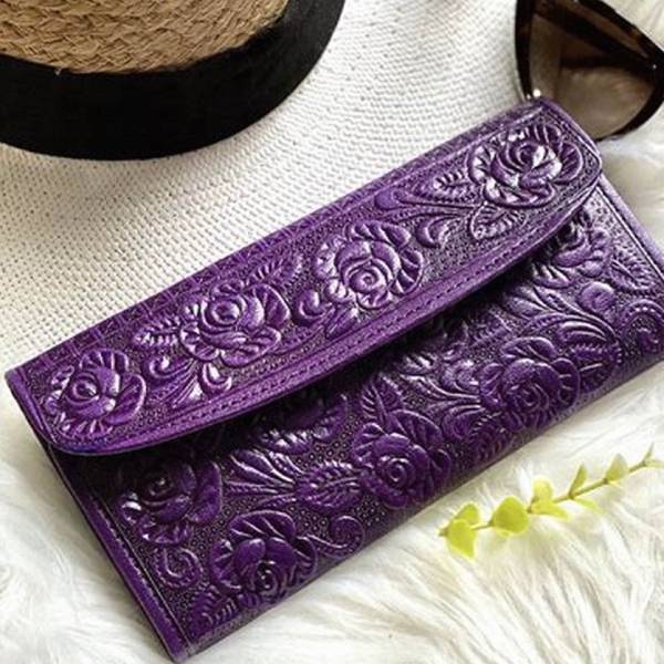 leather wallet for women