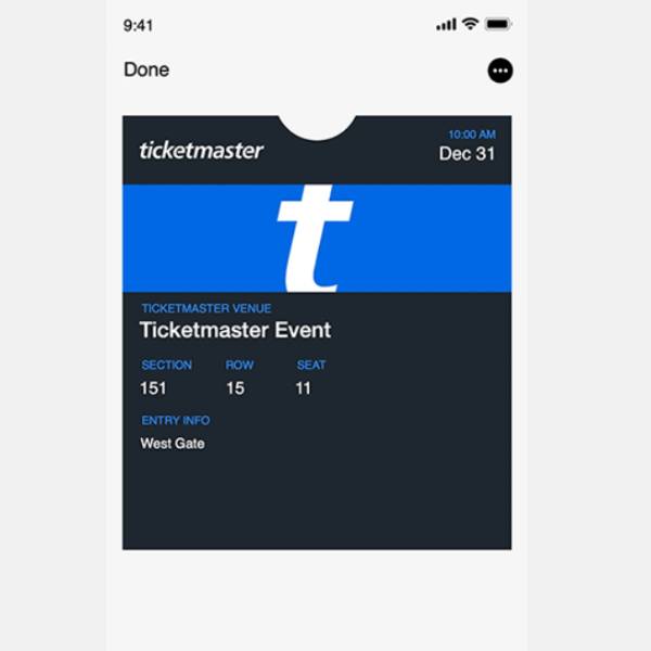 ticketmaster wallet