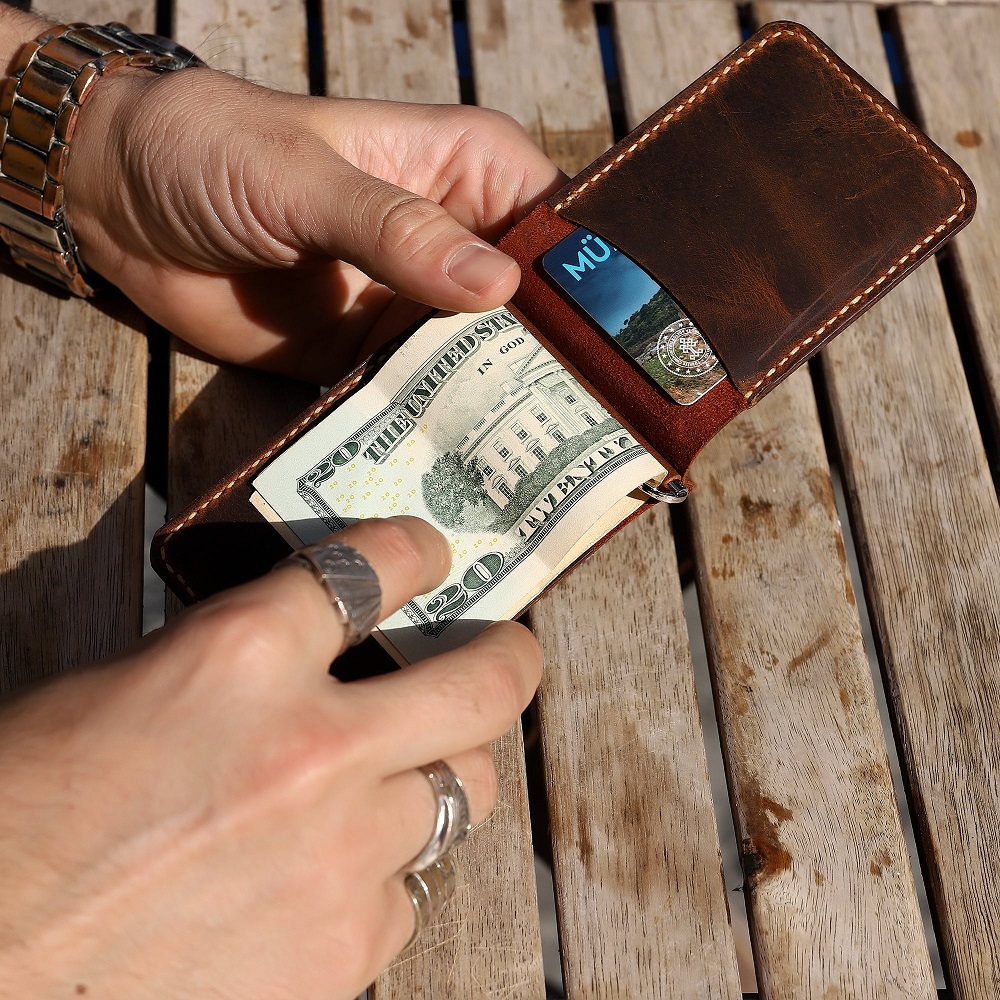 money clip wallet for men