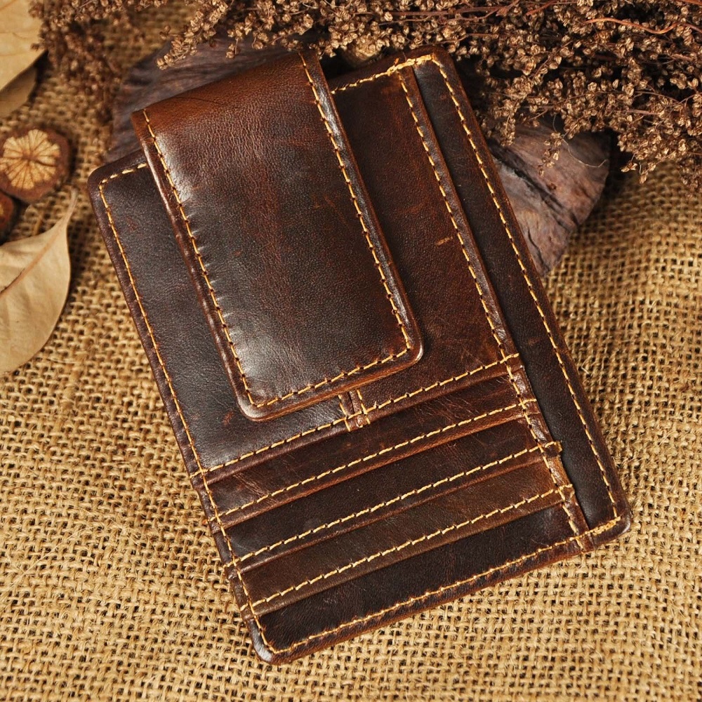 mens money clip wallet