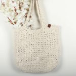 crochet tote bag