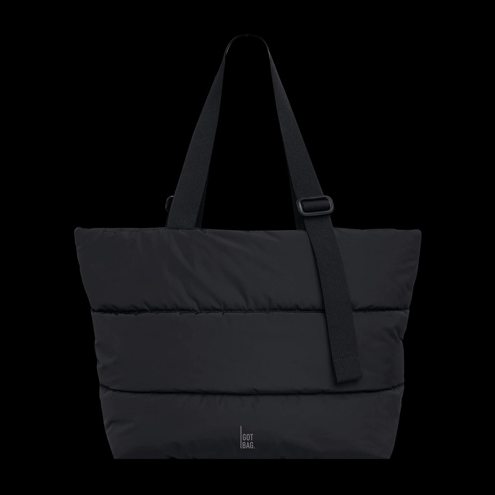 puffer tote bag