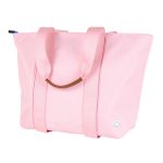 pink tote bag