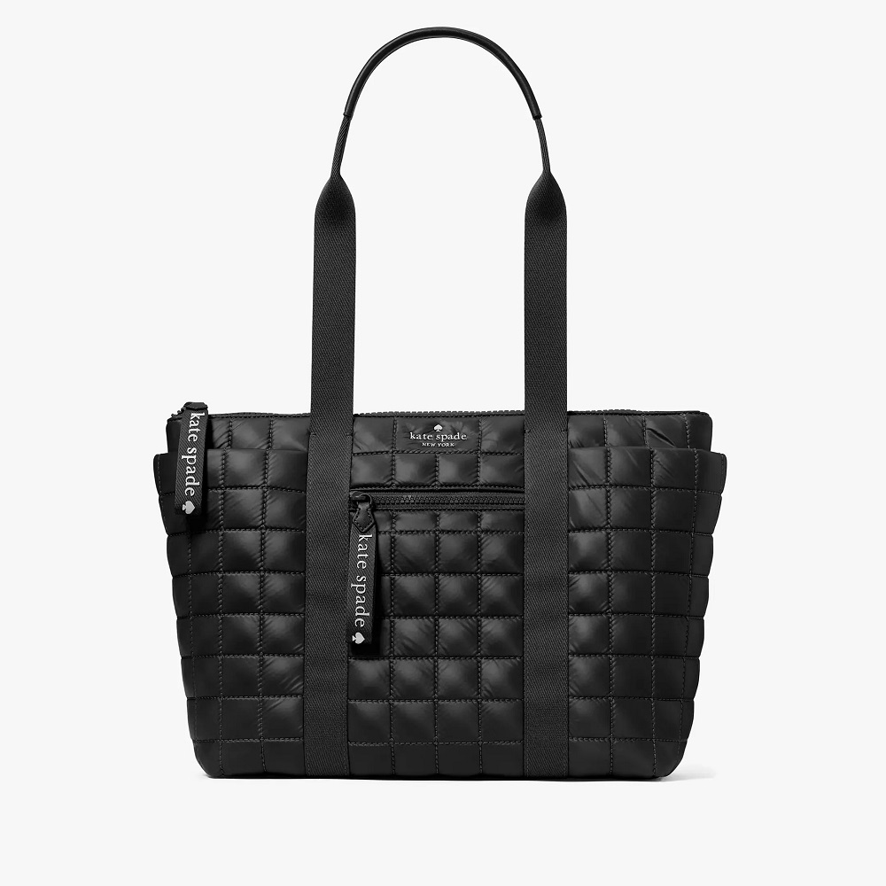 quilted tote bag