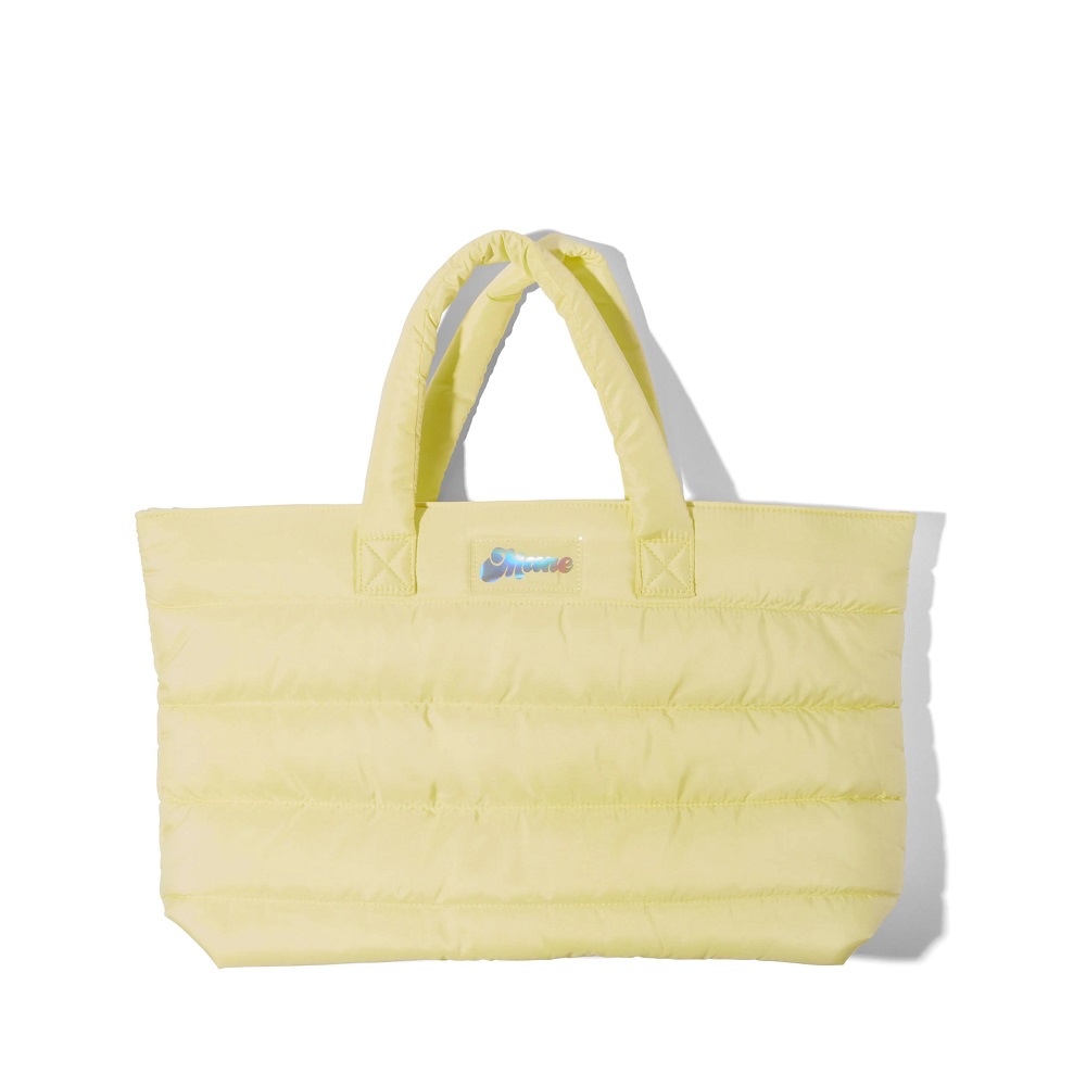 puffer tote bag