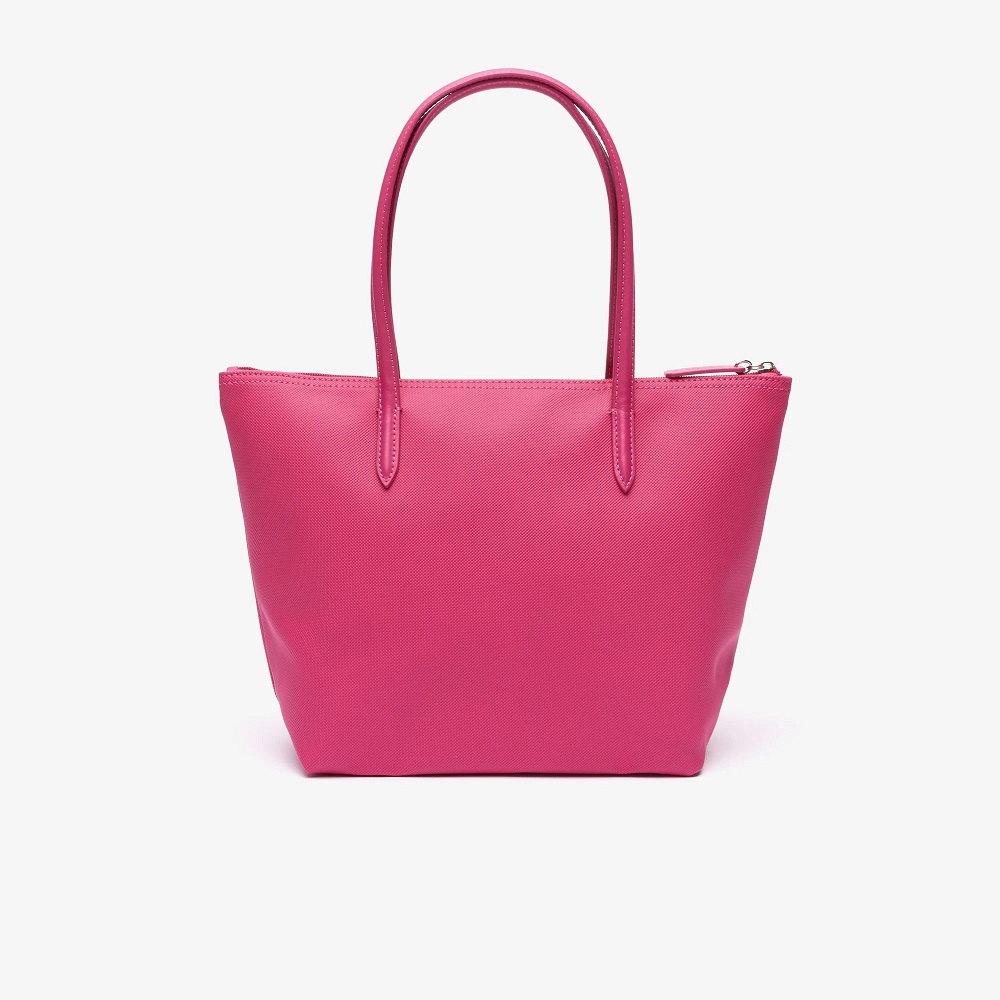 pink tote bag