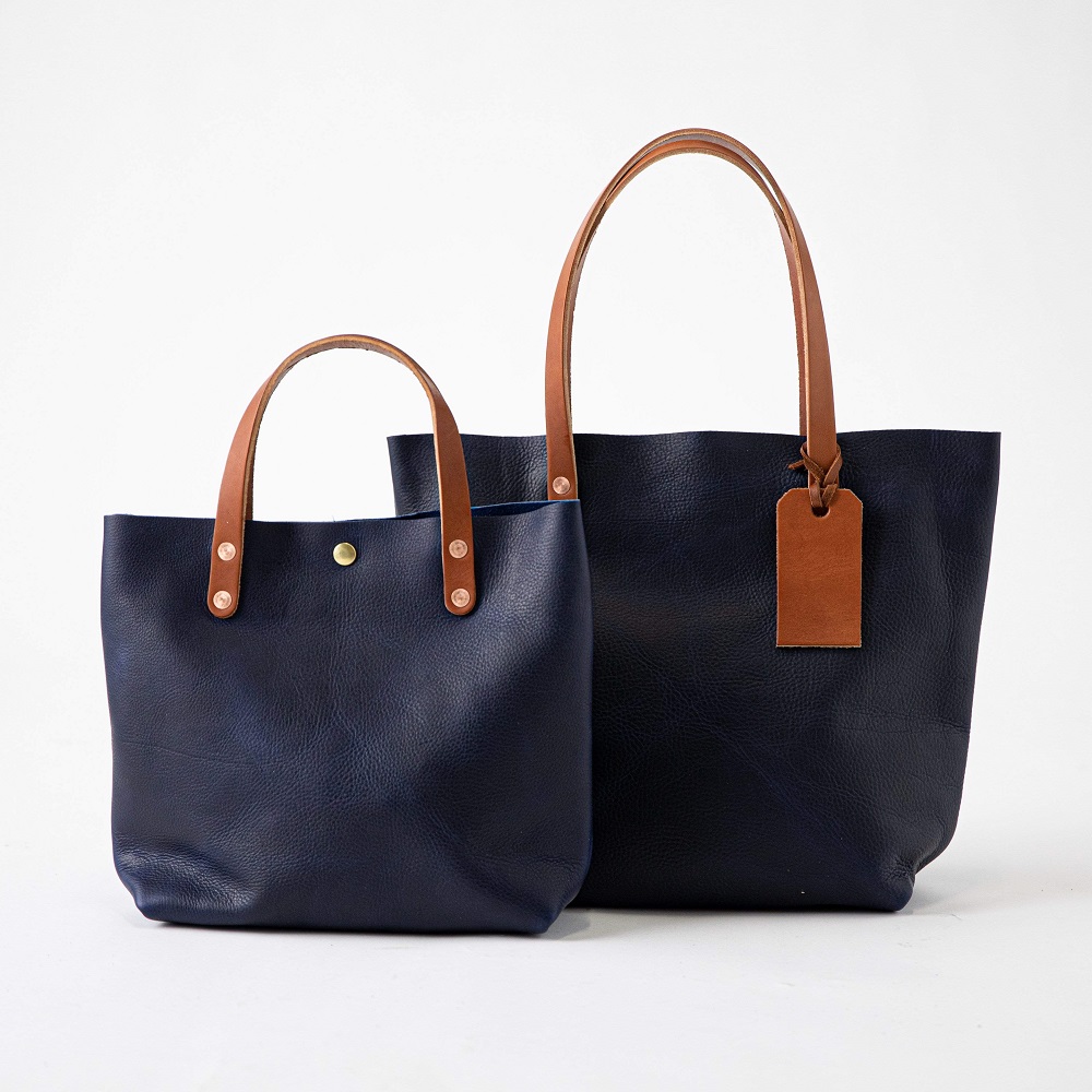 leather tote bag