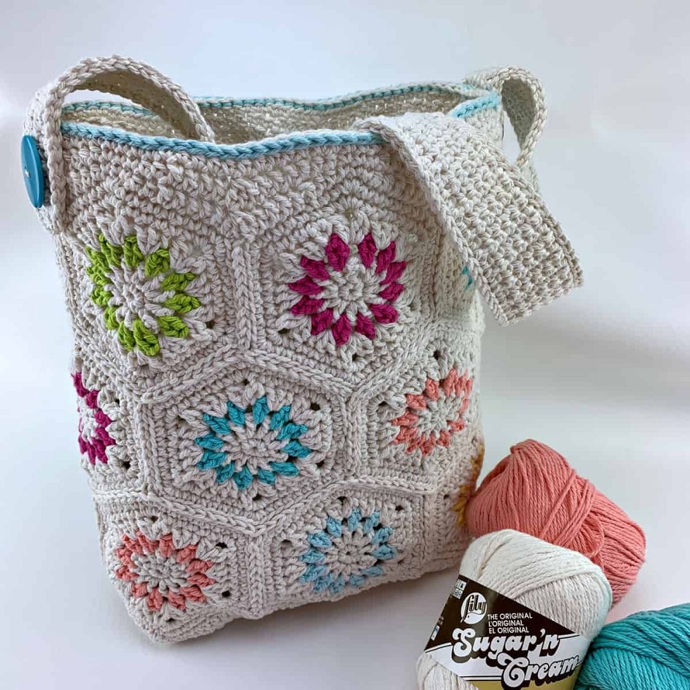 crochet tote bag pattern
