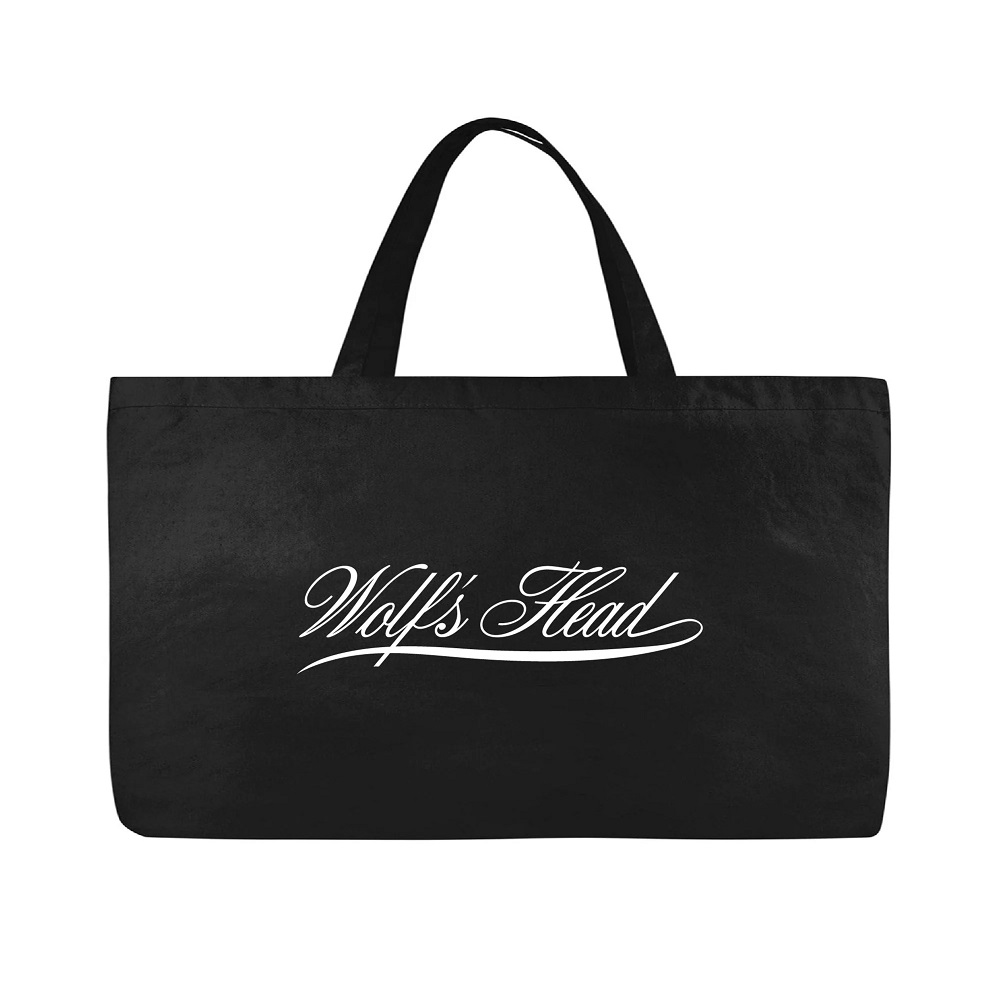 black tote bag