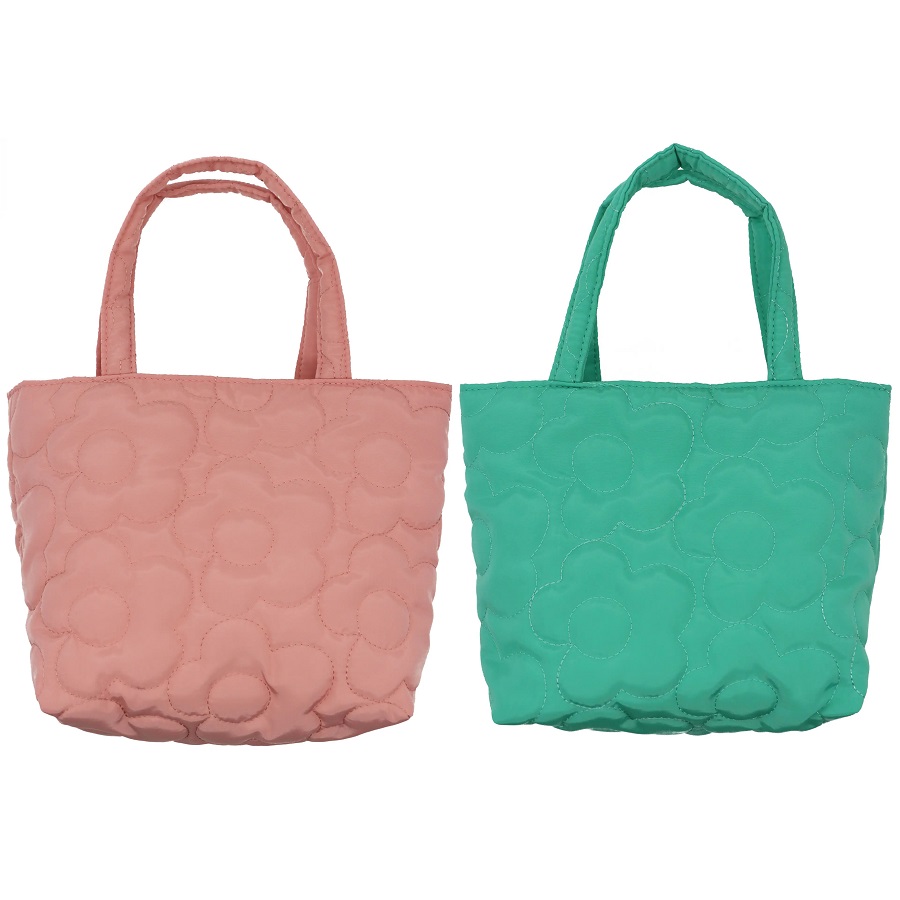 puffy tote bag
