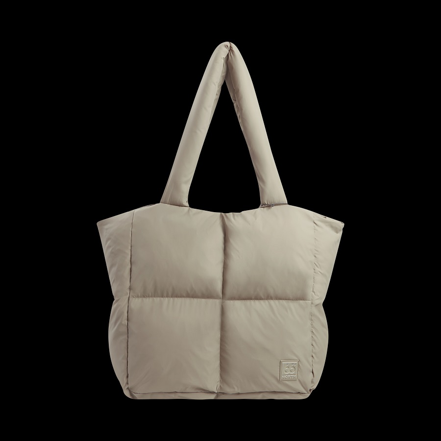 puffy tote bag