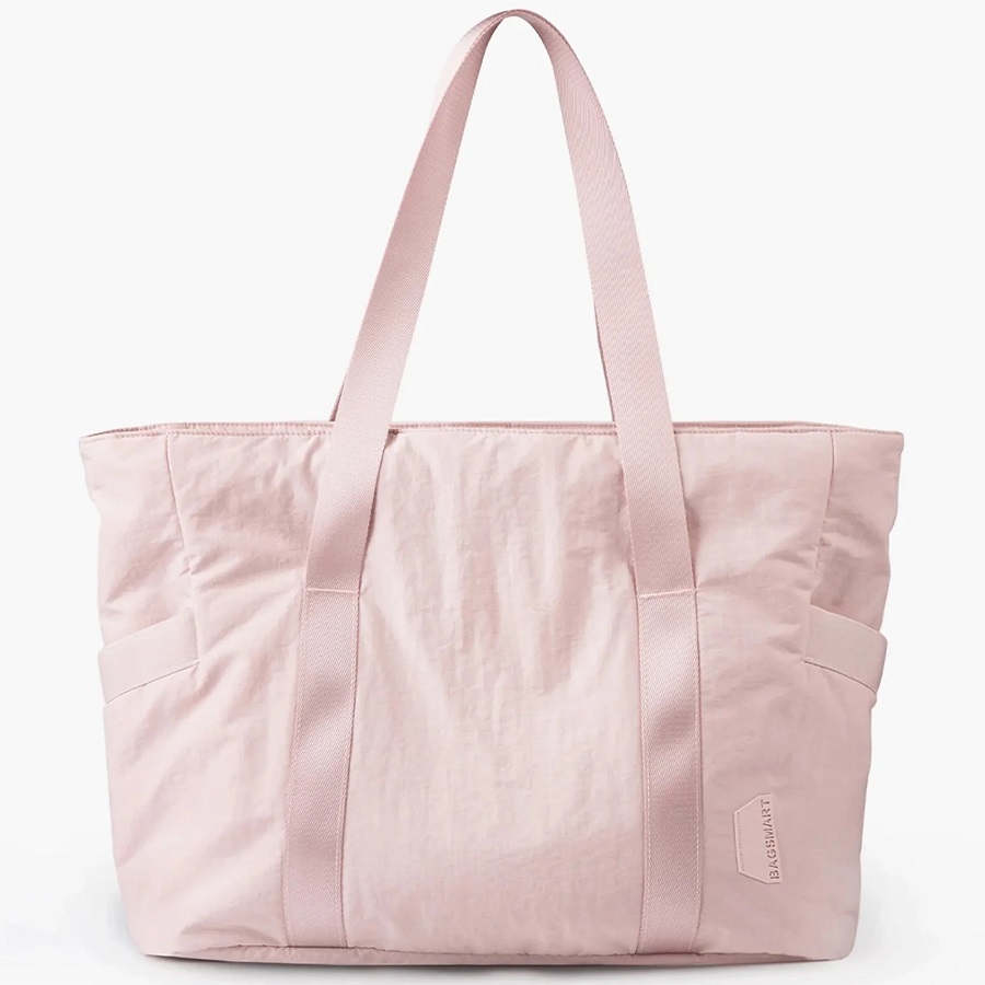 the tote bag pink