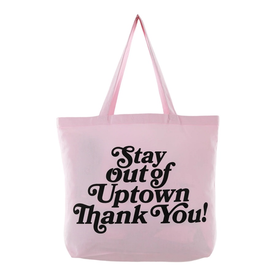 the tote bag pink
