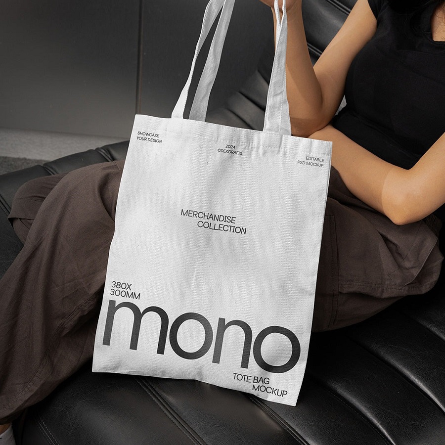 tote bag mockup
