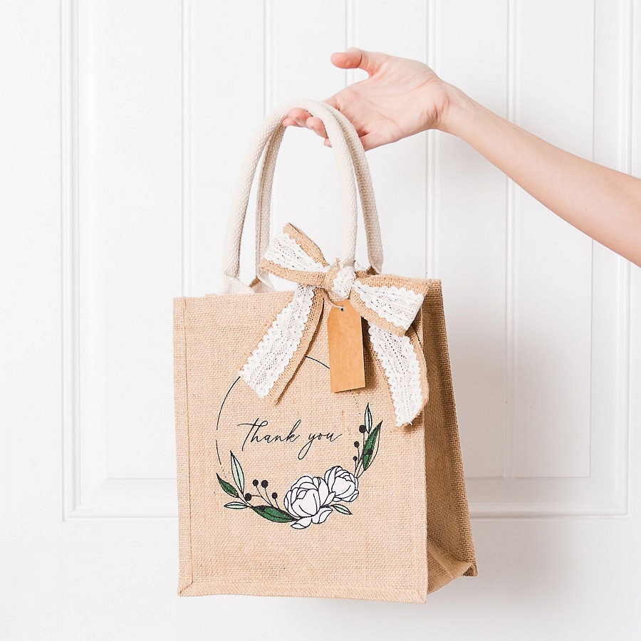 jute tote bag