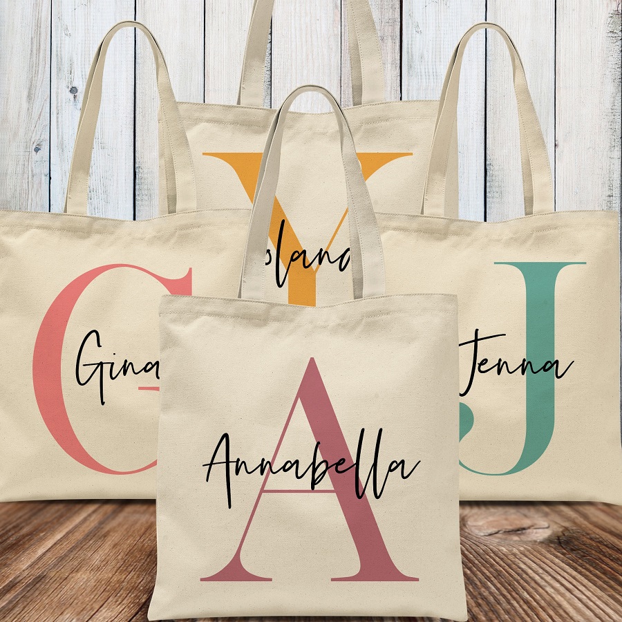 personalized tote bag