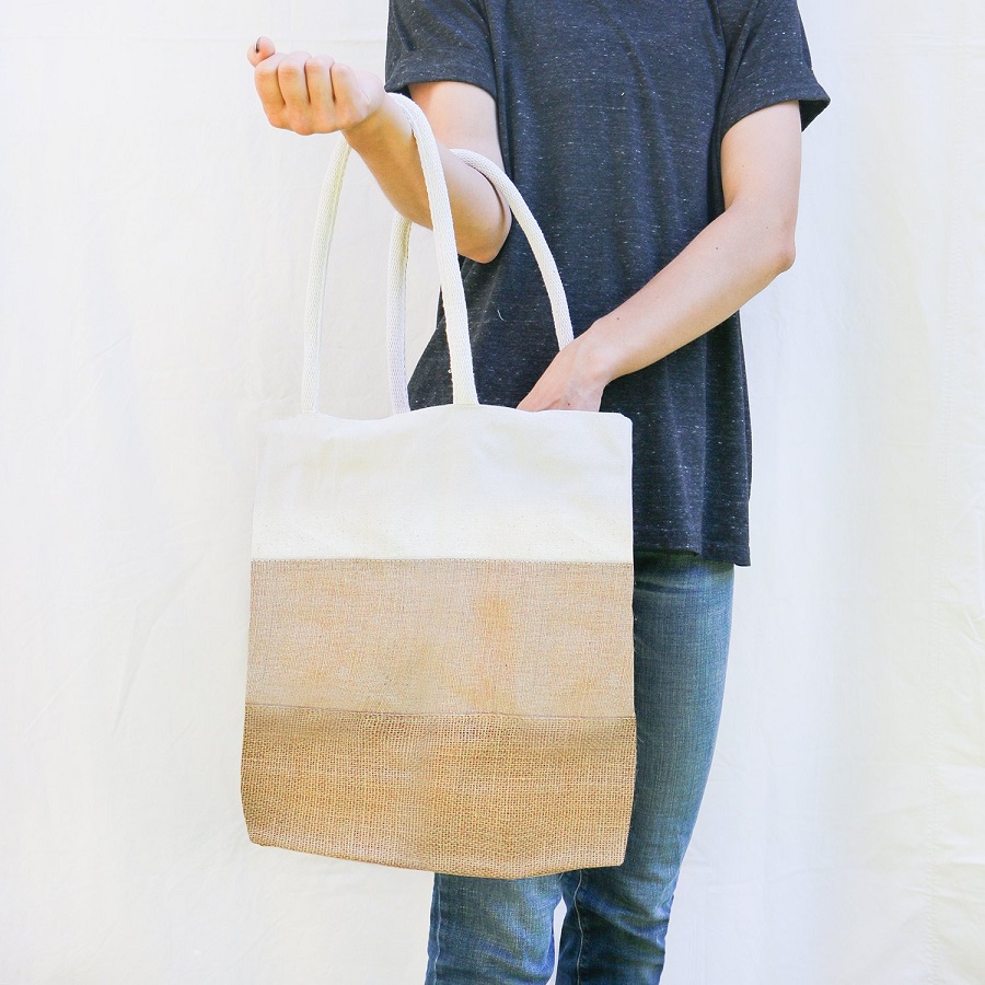 jute tote bag
