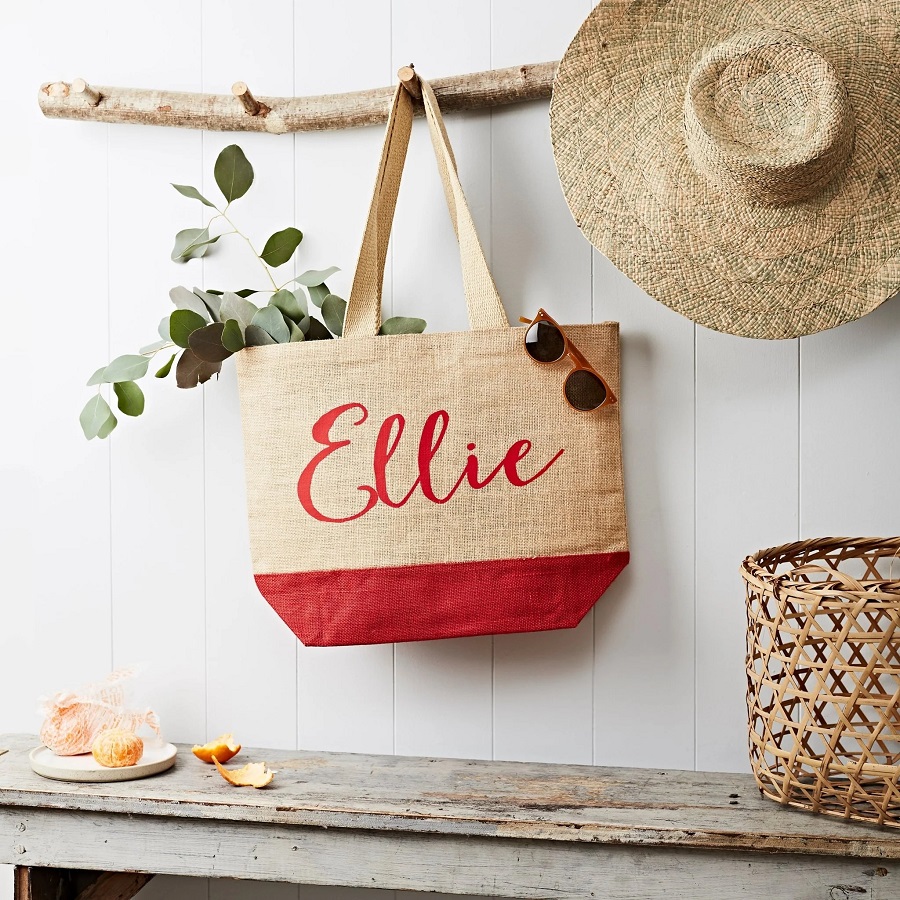 jute tote bag
